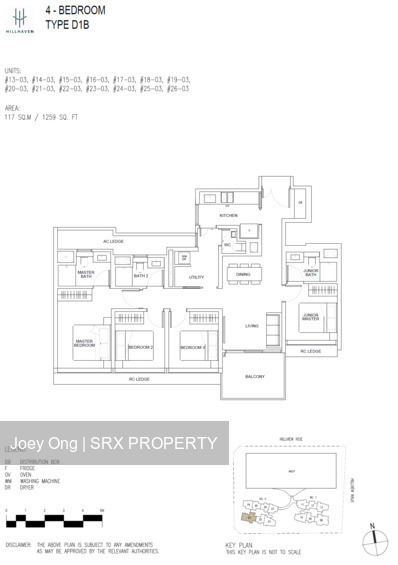 Hillhaven (D23), Apartment #501101391